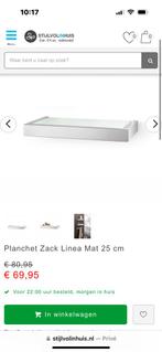 Wandplankje inox Zack Linea, Huis en Inrichting, Ophalen of Verzenden, Nieuw