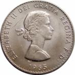 1 kroon (¼)-Elizabeth II Churchill 1965 Verenigd Koninkrijk, Postzegels en Munten, Ophalen of Verzenden, Overige landen, Losse munt