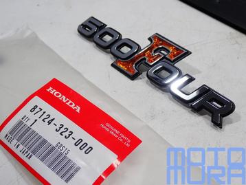 Nieuw embleem zij cover Honda CB500 four 1977 - 1978 logo zi beschikbaar voor biedingen