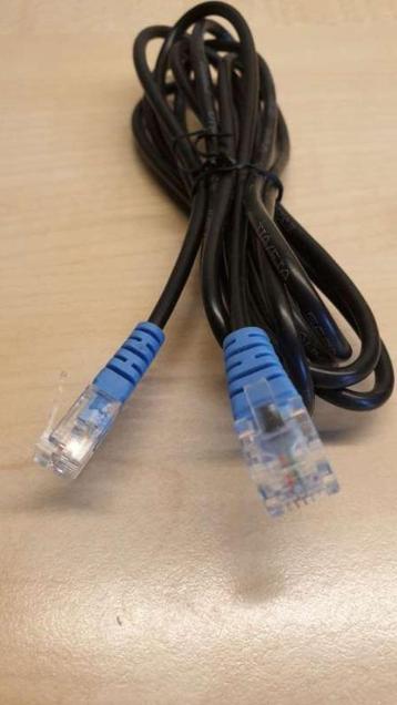 RJ11 kabel vr ADSL, DSL, telefoon, modem, 10mm breed, nieuw! beschikbaar voor biedingen