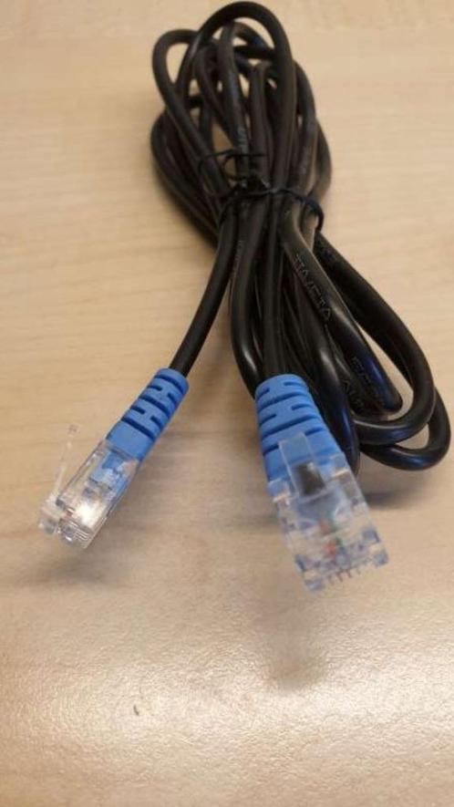 RJ11 kabel vr ADSL, DSL, telefoon, modem, 10mm breed, nieuw!, Telecommunicatie, ISDN en ADSL, Modem, Ophalen of Verzenden