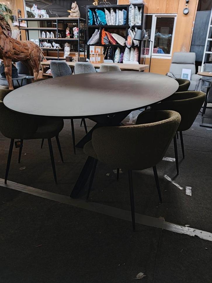 Ovale eetkamertafel (PROMO), Huis en Inrichting, Woonaccessoires | Overige, Nieuw, Ophalen