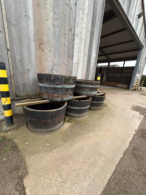 Eiken vat/ton, Doe-het-zelf en Bouw, Hout en Planken, Gebruikt, Eiken, Ophalen