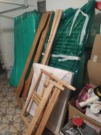 Bedden, Huis en Inrichting, Slaapkamer | Bedden, Ophalen, Gebruikt, 90 cm, Overige kleuren