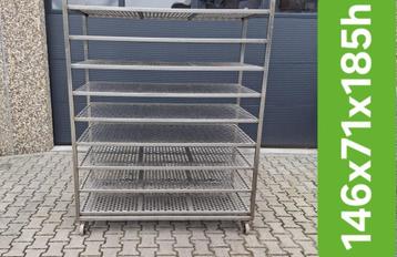 RVS afkoelwagen 9 niveau's beschikbaar voor biedingen