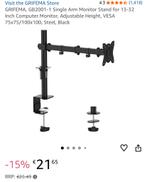 support d’ecran, Enlèvement ou Envoi, Comme neuf