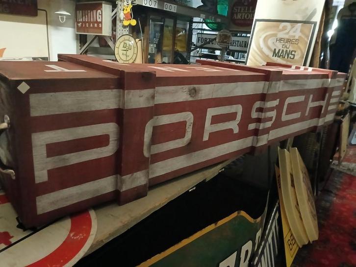 Porsche renndienst onderdelenkist, Verzamelen, Merken en Reclamevoorwerpen, Gebruikt, Ophalen