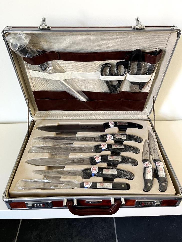 Messenkoffer 24-delig, Huis en Inrichting, Keuken | Bestek, Ophalen