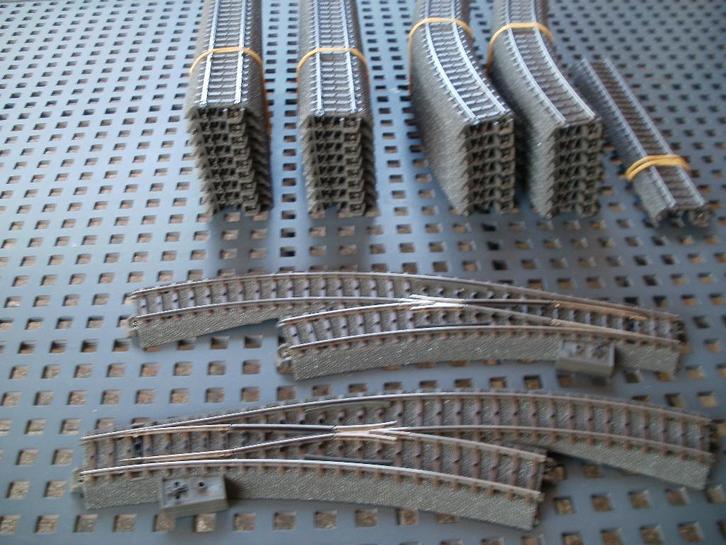 Marklin C rails treinbaan afm. 184cm x 84cm (34 delig)., Hobby & Loisirs créatifs, Trains miniatures | HO, Neuf, Rails, Märklin