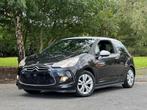 Citroen DS3 VTi 95 Chic Benzine 63.000 KM, Auto's, DS, Zwart, 1400 cc, Particulier