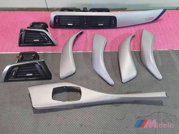 bmw f20 m performance interieur lijsten hexagon bmw 140i, Auto-onderdelen, Interieur en Bekleding, BMW, Gebruikt, Herkomst onderdeel bekend