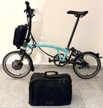 Brompton Electric C-Line 6-speed bj 07/2022 als nieuw, Ophalen, Nieuw, 50 km per accu of meer