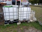 watertank 1000 l, Ophalen, Kunststof, Gebruikt, Met kraantje