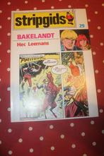 Stripgids 29     Baekelandt, Boeken, Eén stripboek, Ophalen of Verzenden, Zo goed als nieuw, H. Leemans