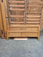 lit 2 personne ( prix 60 euros ), Ophalen, Bruin, Tweepersoons, 140 cm
