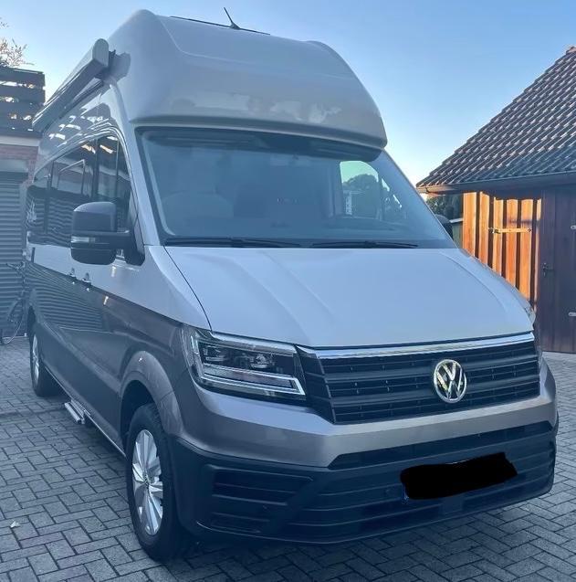 Volkswagen Grand California 600, Caravans en Kamperen, Mobilhomes, Bedrijf, tot en met 4, Buscamper of Camperbus, Volkswagen, Overige merken