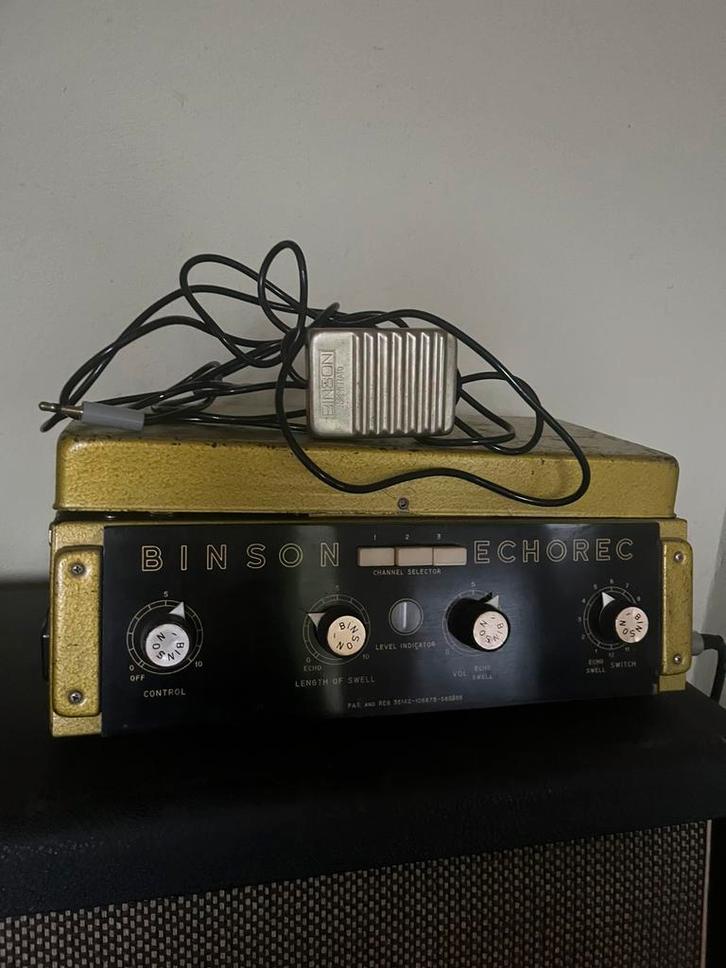 Binson echorec B2, Musique & Instruments, Amplis | Basse & Guitare, Comme neuf, Enlèvement