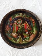 Assiette porcelaine Russe/Vinogradoff conte Pushkin/20cm 91s, Enlèvement ou Envoi