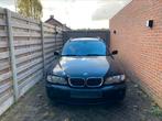 BMW E46 320D Touring voor export, Auto's, BMW, Achterwielaandrijving, Zwart, Leder, 5 deurs