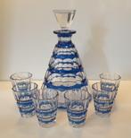 Val St Lambert carafe et 6 verres, Enlèvement