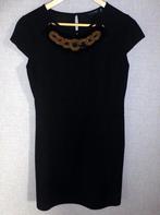 Zwarte jurk met cardigan L&L 38, Kleding | Dames, Jurken, Maat 38/40 (M), Zwart, Ophalen of Verzenden, Lola & Lisa