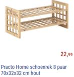 Schoenenrek (hout) - 7x GLOEDNIEUW in ongeopende verpakking, Nieuw, Ophalen