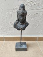 Prachtige Oosterse buste op sokkel., Enlèvement, Comme neuf