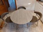 tafel met 3 stoelen, Ophalen, Zo goed als nieuw