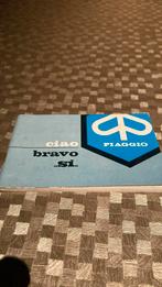 Originele (vroege) handleiding voor Piaggio SI/ Bravo/ Ciao, Fietsen en Brommers, Nieuw, Ophalen of Verzenden