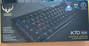Corsair K70 mechanical keyboard, Enlèvement, Utilisé, Qwerty, Filaire