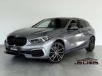 BMW 1 Serie 116 dA SPORT-GPS-CARPLAY-JANTES19-CUIR-PDC, Automaat, 1940 kg, 1 Reeks, Gebruikt