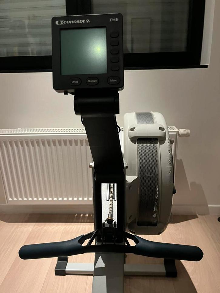 Concept 2 roeitrainer, Sport en Fitness, Fitnessapparatuur, Zo goed als nieuw, Roeitrainer, Metaal, Ophalen
