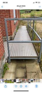 Oprijplaat met leuning (rolstoel), Ophalen