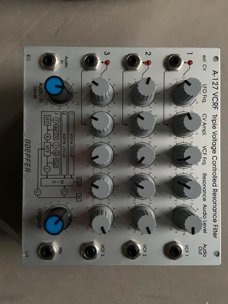Doepfer A-127/ ST cloud generator/ PM Vilfo/ MQ Lines, Musique & Instruments, Modules de son, Comme neuf, Enlèvement ou Envoi