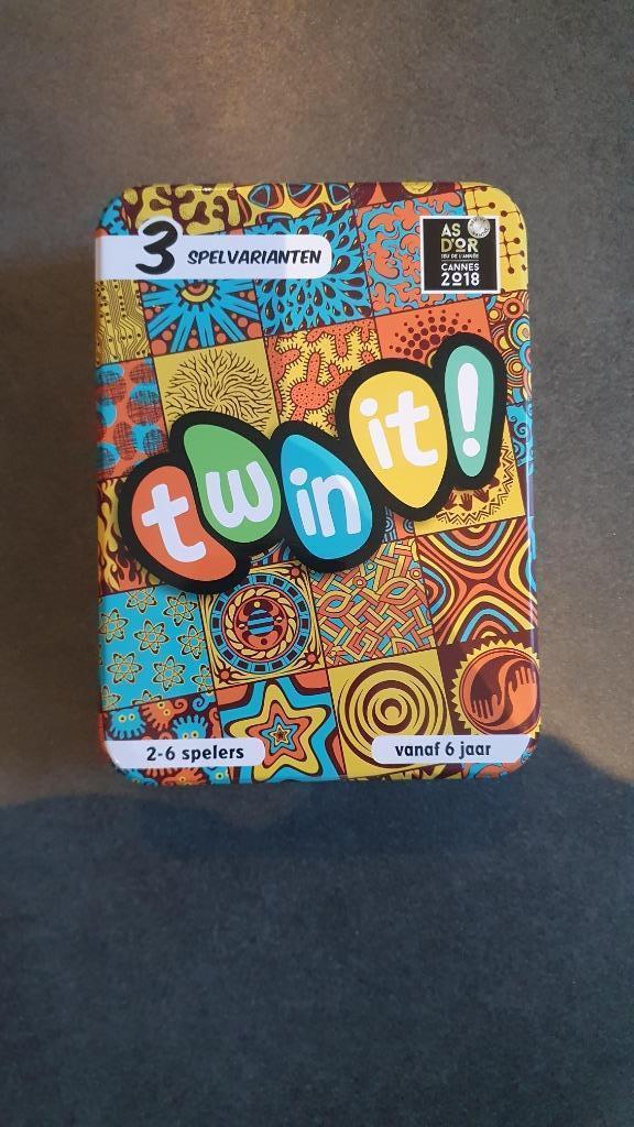 Twin it! gezelschapsspel, Hobby en Vrije tijd, Gezelschapsspellen | Bordspellen, Nieuw, Een of twee spelers, Drie of vier spelers