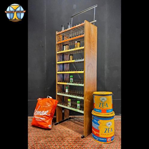 Vintage C1000 kruidenrek / winkelrek / kruidenkast (bezorgd), Huis en Inrichting, Kasten | Stellingkasten, Gebruikt, Ophalen of Verzenden