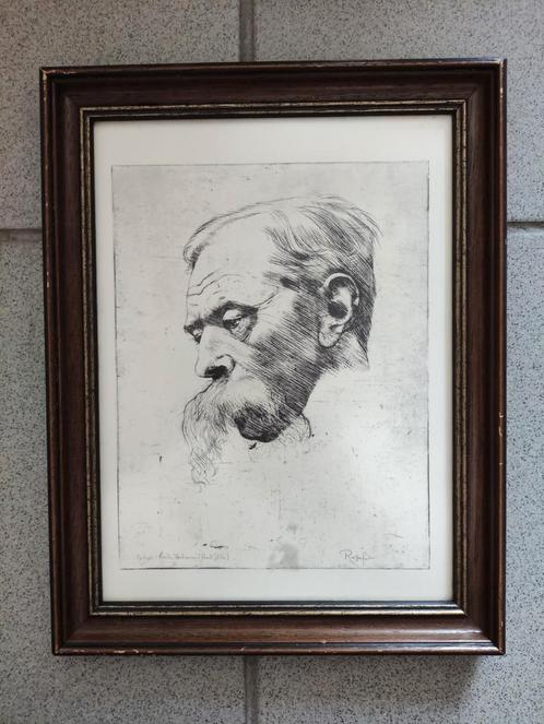 ARMAND RASSENFOSSE - EMILE VERHAEREN, Antiek en Kunst, Kunst | Litho's en Zeefdrukken, Ophalen of Verzenden