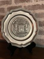 Tinnen bord kunstwerk Antwerpen SPQA, Ophalen of Verzenden