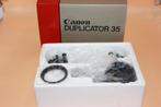 CANON FD DUPLICATOR 35 NEUF EN BOITE, Ophalen of Verzenden, Zo goed als nieuw, Spiegelreflex, Canon