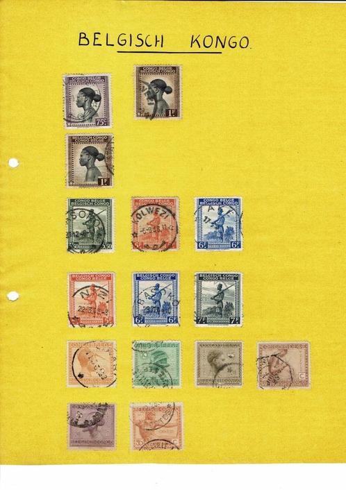 184 postzegels Belgisch Congo / Ruanda / Urundi, Postzegels en Munten, Postzegels | Afrika, Ophalen of Verzenden