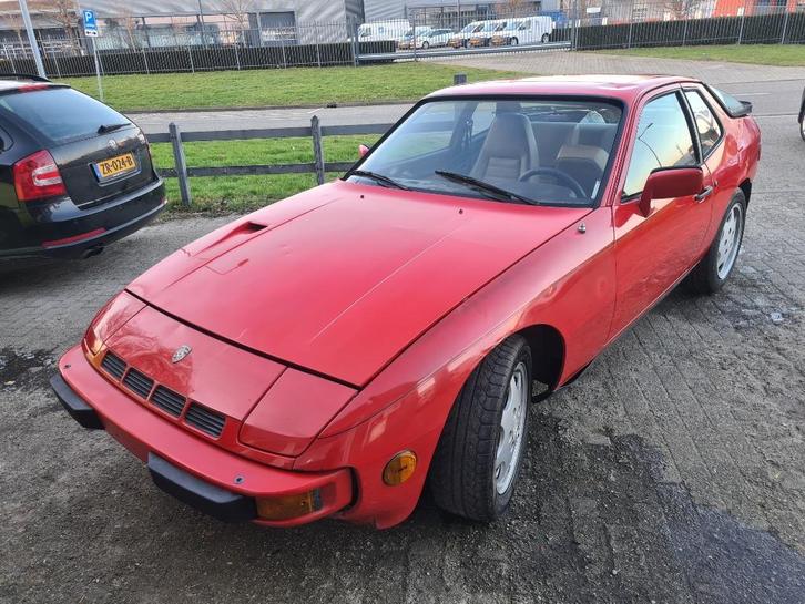 Porsche 924 TURBO type 2, Auto's, Porsche, Particulier, Benzine, Euro 2, Coupé, 3 deurs, Handgeschakeld, Rood, Overige kleuren