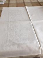 12 witte damast servietten