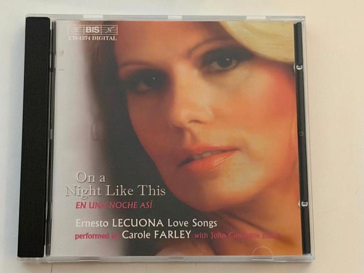 Ernesto Lecuona - Love Songs (Carole Farley, John Constable), Cd's en Dvd's, Cd's | Klassiek, Ophalen of Verzenden