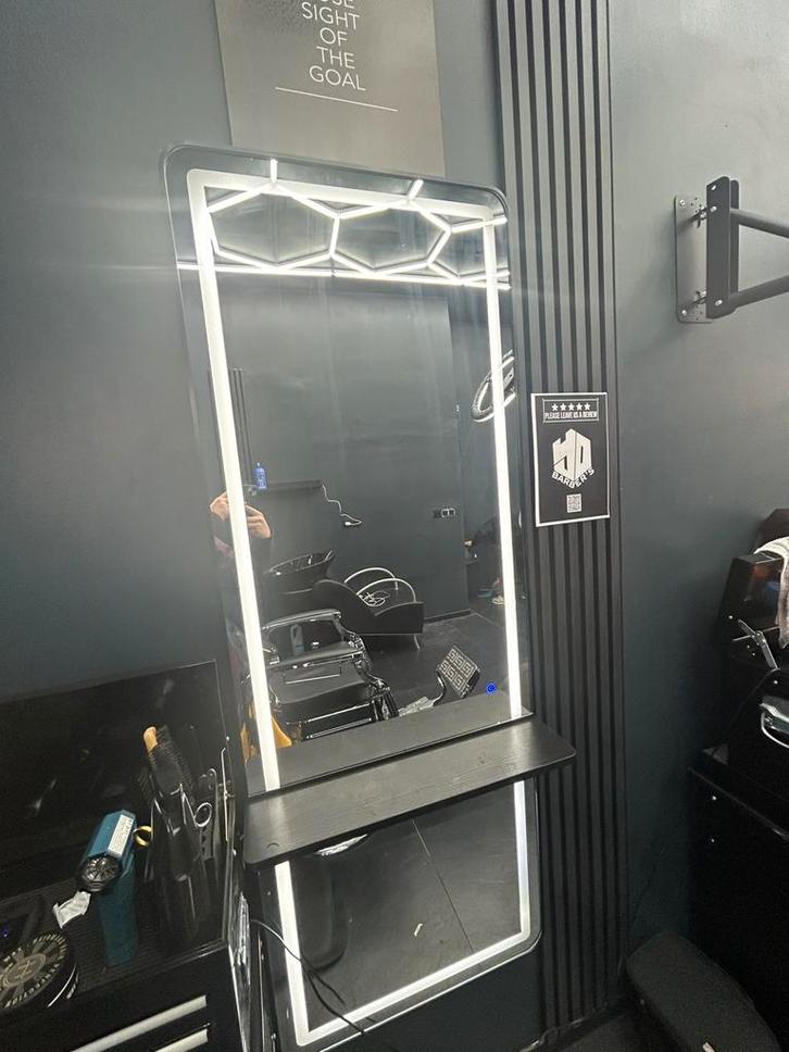 Professionele LED Spiegel, Huis en Inrichting, Woonaccessoires | Spiegels, Zo goed als nieuw, Ophalen