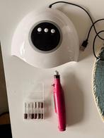 UV/LED Nail Lamp + Electric Nail Drill Set, Elektronische apparatuur, Ophalen, Zo goed als nieuw, Hand- en Voetverzorging
