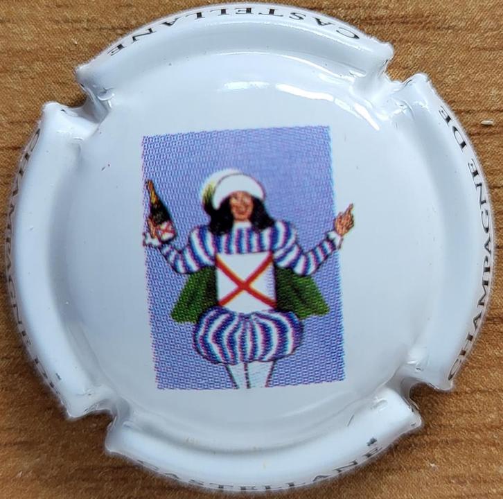 Capsule Champagne DE CASTELLANE Série Mousquetaire nr.087c, Collections, Vins, Neuf, Champagne, France, Enlèvement ou Envoi