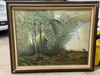 Mooi zowel hedendaags als klassiek schilderij, schadeloos!, Antiek en Kunst, Ophalen