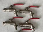 Waterkraan 3/4 (nieuw), Ophalen of Verzenden, Zo goed als nieuw, Inox