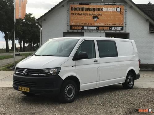 Volkswagen Transporter T6 2.0 TDi 103 kW Euro 6 4x4 Dubbel C, Auto's, Bestelwagens en Lichte vracht, Bedrijf, 4x4, ABS, Airconditioning