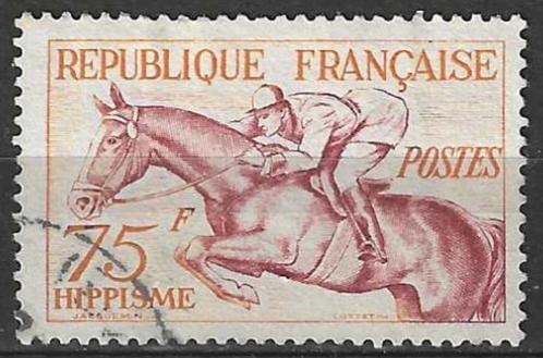Frankrijk 1953 - Yvert 965 - Zomerspelen in Helsinki (ST), Postzegels en Munten, Postzegels | Europa | Frankrijk, Gestempeld, Verzenden